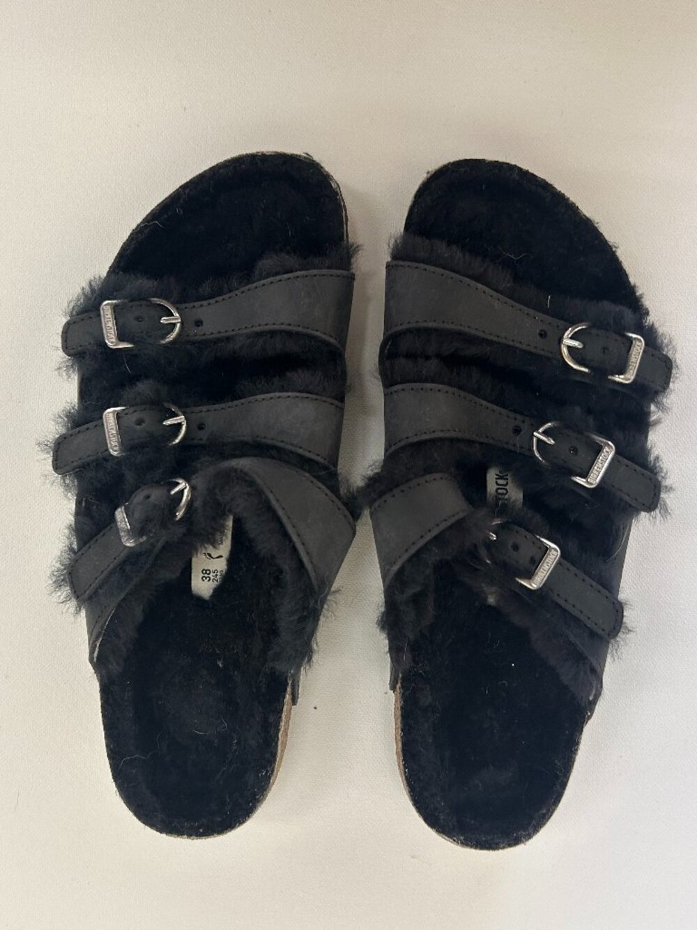 Birkenstock Florida Shearling slide